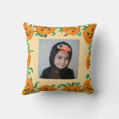 Custom Double-Sided Halloween Pumpkin クッション (裏面)