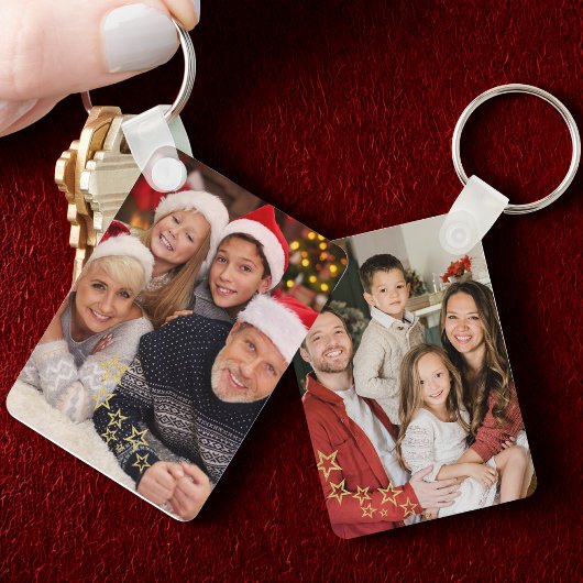 Custom Double Sided Photo Keychains, Custom Photo キーホルダー