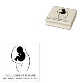 Custom Doula & Birth Coach Professional Logo ラバースタンプ (押印)