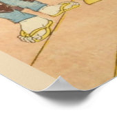 CUSTOM Dramatic Japanese Samurai Actor Print  ポスター (角)