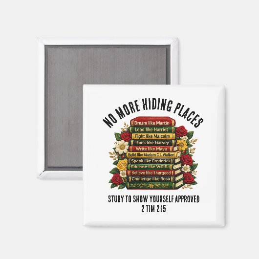 Custom Dream Like Martin Black Heroes Christian マグネット (正面/裏面)