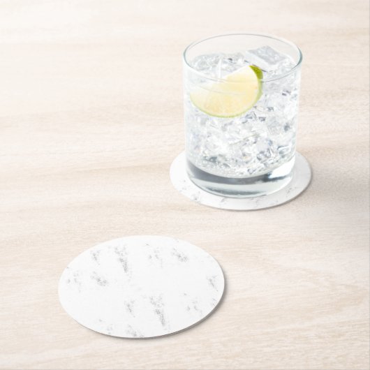 Custom Drink Coasters | Branded Paper Design ラウンドペーパーコースター (インサイチュ)