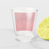 Custom Dripping Tomato Red Shot Glass – 1.5 oz ショットグラス (裏面)