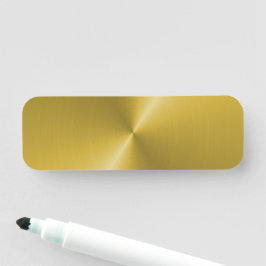 Custom Dry Erase Blank Name Badge 名札