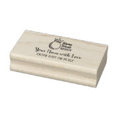 Custom Egg Carton Stamp – Personalized Farm Logo ラバースタンプ (スタンプ)