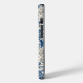 Custom Elegant Boho Chic Blue Blossom Case-Mate iPhoneケース (裏面 / 左)