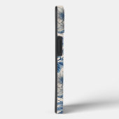 Custom Elegant Boho Chic Blue Blossom Case-Mate iPhoneケース (裏面 / 右)