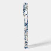 Custom Elegant Boho Chic Blue Blossom Case-Mate iPhoneケース (裏面 / 左)