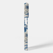 Custom Elegant Boho Chic Blue Blossom Case-Mate iPhoneケース (裏面 / 右)