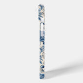 Custom Elegant Boho Chic Blue Blossom Case-Mate iPhoneケース (裏面 / 左)