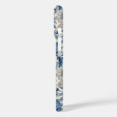 Custom Elegant Boho Chic Blue Blossom Case-Mate iPhoneケース (裏面 / 左)