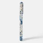 Custom Elegant Boho Chic Blue Blossom Case-Mate iPhoneケース (裏面 / 右)