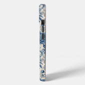 Custom Elegant Boho Chic Blue Blossom Case-Mate iPhoneケース (裏面 / 左)