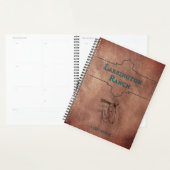 Custom Elegant Horse Ranch Business Planner プランナー手帳 (ディスプレー)