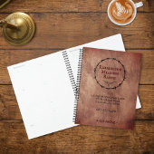Custom Elegant Horse Ranch Business Planner プランナー手帳