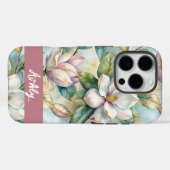 Custom Elegant Magnolias Case-Mate iPhoneケース (裏面 (横))
