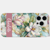 Custom Elegant Magnolias Case-Mate iPhoneケース (裏面 (横))