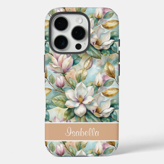 Custom Elegant Magnolias Case-Mate iPhoneケース (裏面)