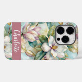 Custom Elegant Magnolias Case-Mate iPhoneケース (裏面 (横))