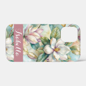 Custom Elegant Magnolias Case-Mate iPhoneケース (裏面 (横))