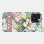 Custom Elegant Magnolias iPhoneケース (裏面横)