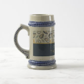 Custom Elegant Marine Oysters ビールジョッキ (左)