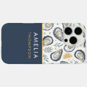 Custom Elegant Marine Oysters Case-Mate iPhoneケース (裏面 (横))