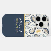Custom Elegant Marine Oysters Case-Mate iPhoneケース (裏面 (横))
