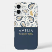 Custom Elegant Marine Oysters Case-Mate iPhoneケース (裏面)