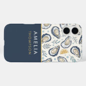 Custom Elegant Marine Oysters Case-Mate iPhoneケース (裏面 (横))