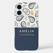Custom Elegant Marine Oysters Case-Mate iPhoneケース (裏面)