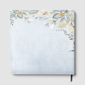 Custom Elegant Quinceañera 15th Birthday ゲストブック (裏面)