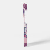 Custom Elegant Watercolor Cherry Blossom Sakura iPhoneケース (左側面)