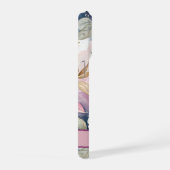 Custom Elegant Watercolor Cherry Blossom Sakura iPhoneケース (右側面)