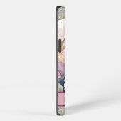 Custom Elegant Watercolor Cherry Blossom Sakura iPhoneケース (右側面)