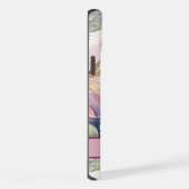 Custom Elegant Watercolor Cherry Blossom Sakura iPhoneケース (右側面)