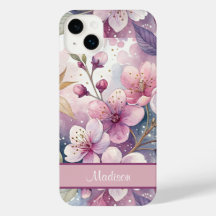 Custom Elegant Watercolor Cherry Blossom Sakura