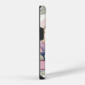 Custom Elegant Watercolor Cherry Blossom Sakura iPhoneケース (右側面)