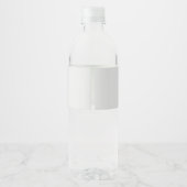 Custom Elephant Birthday Water Bottle Label ペットボトルラベル (裏面)