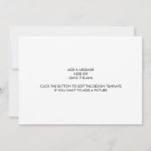 Custom Employee Appreciation 8 Photo Collage サンキューカード (裏面)