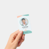 Custom Employee ID Badge バッジ (手持ち)