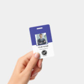 Custom Employee ID Badge バッジ (手持ち)