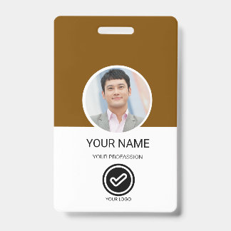 Custom Employee ID Badge バッジ