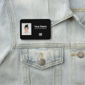 Custom Employee Photo, Logo, Profession 名札 (インサイチュ)