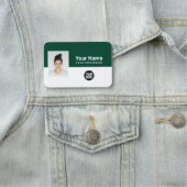 Custom Employee Photo, Logo, Profession 名札 (インサイチュ)