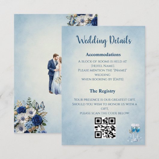 Custom Enclosure & QR Details Card エンクロージャーカード (正面/裏面)