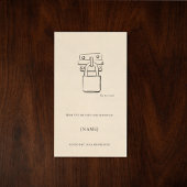 Custom Ex Libris Bookplate Sticker | Dark Academia 長方形シール