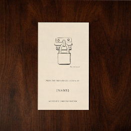 Custom Ex Libris Bookplate Sticker | Dark Academia 長方形シール