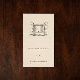 Custom Ex Libris Bookplate Sticker | Dark Academia 長方形シール