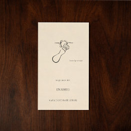 Custom Ex Libris Bookplate Sticker | Dark Academia 長方形シール